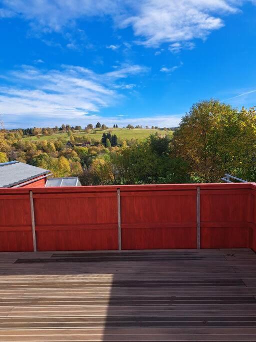 Ferienwohnung Boehmischerblick Bärenstein Dış mekan fotoğraf