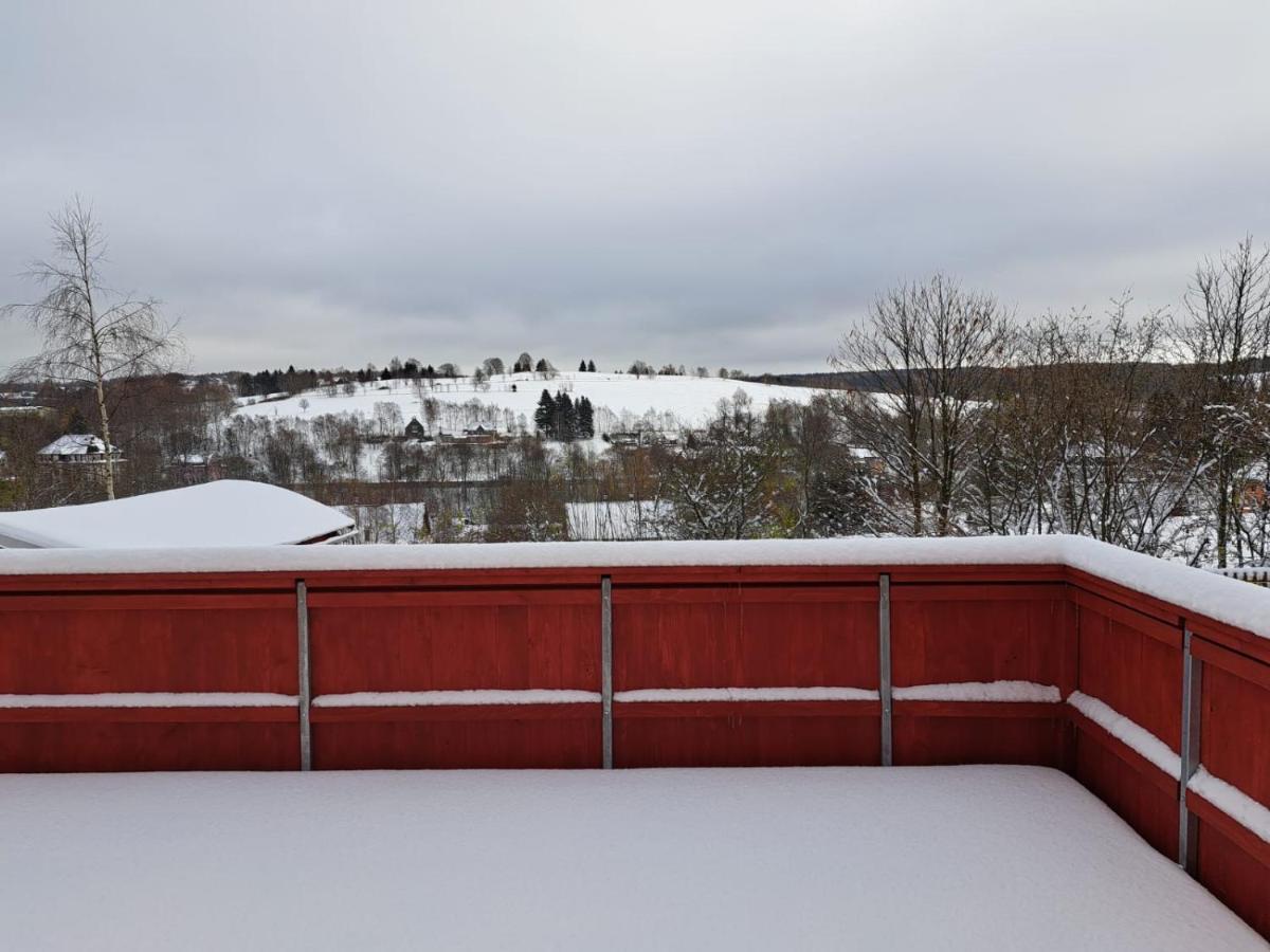 Ferienwohnung Boehmischerblick Bärenstein Dış mekan fotoğraf